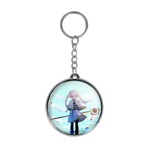 جاکلیدی خندالو طرح انیمه فریرن (Frieren) مدل دوطرفه کد 3396933970