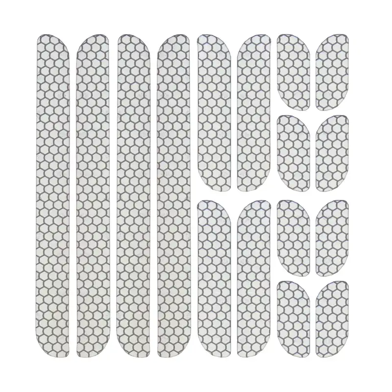 برچسب شبرنگ بدنه دوچرخه رفلکتر کد 1P بسته ۱۶ عددی