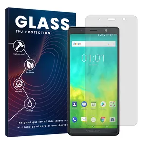 Glass Resistant model transparent screen protector suitable for BlackBerry Evolve mobile phone 