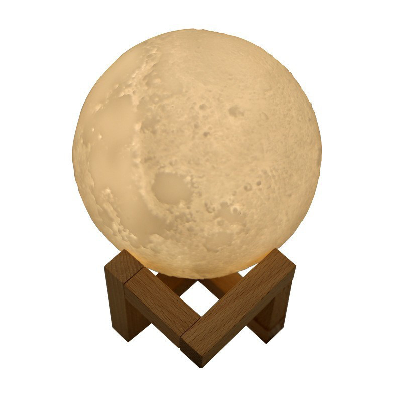 چراغ خواب مدل 3ِD moon lamp