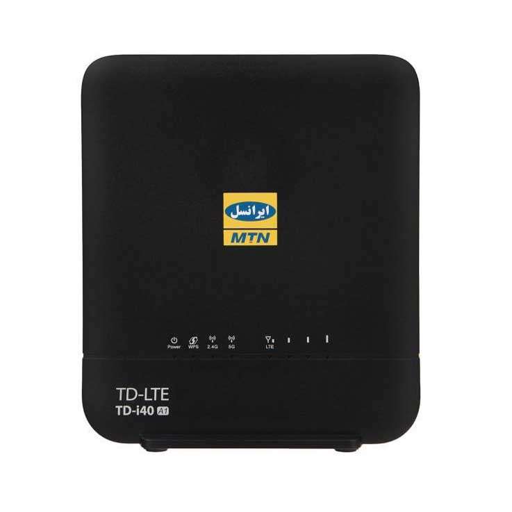 مودم 3G/4G ایرانسل مدل TD-i40 A1 به همراه 340 گیگ اینترنت 6 ماهه و دو عدد سیم کارت ایرانسل دائمی