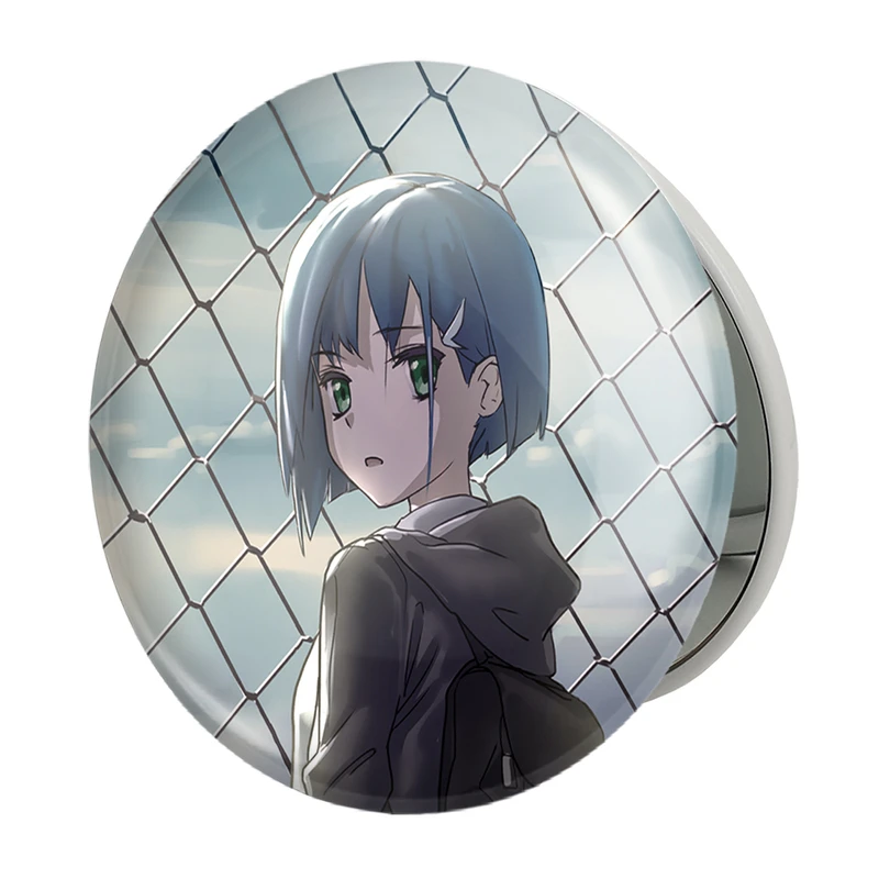 آینه جیبی خندالو طرح ایچیگو انیمه دارلینگ در فرنکس مدل تاشو کد 12015 