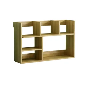 کتابخانه دیواری شش طبقه چوبیکو مدل ch750