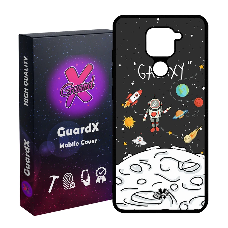 کاور گارد ایکس طرح Galaxy مدل Glass10014 مناسب برای گوشی موبایل شیائومی Redmi Note 9