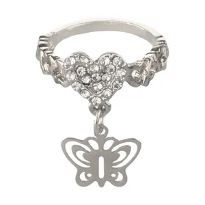 بند انگشتی زنانه مدل قلبی کد YG-20