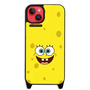 AKAM AMC-WLA15PLUS-SPONGE BOB4 Cover For Apple iPhone 15 Plus