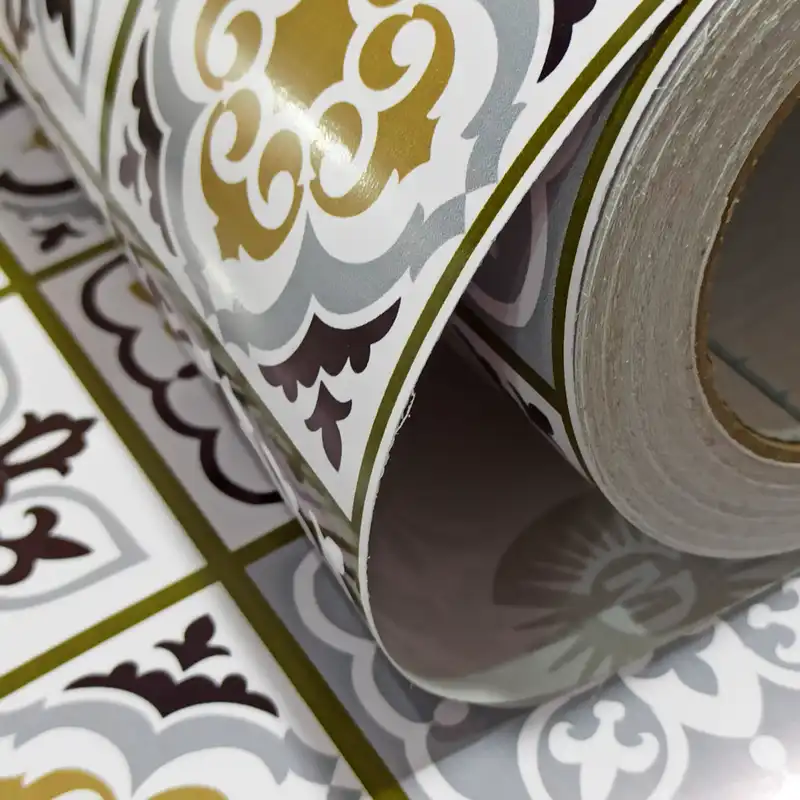 برچسب کابینت طرح کاشی مدل K_517 یوروفیکس