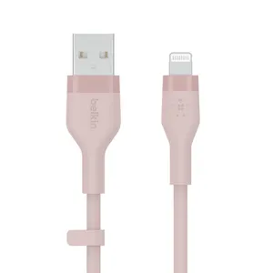 کابل تبدیل  USB به لایتنینگ بلکین مدل CAA008bt1MPK Fast Charge طول 1 متر