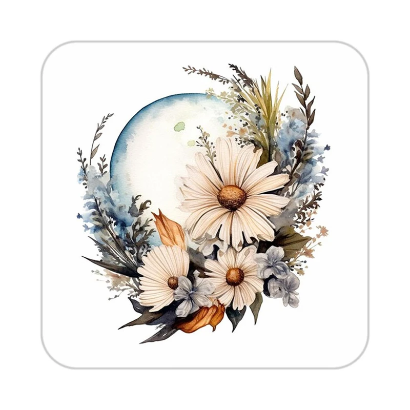 زیر لیوانی کاکتی طرح گل مدل mp18947