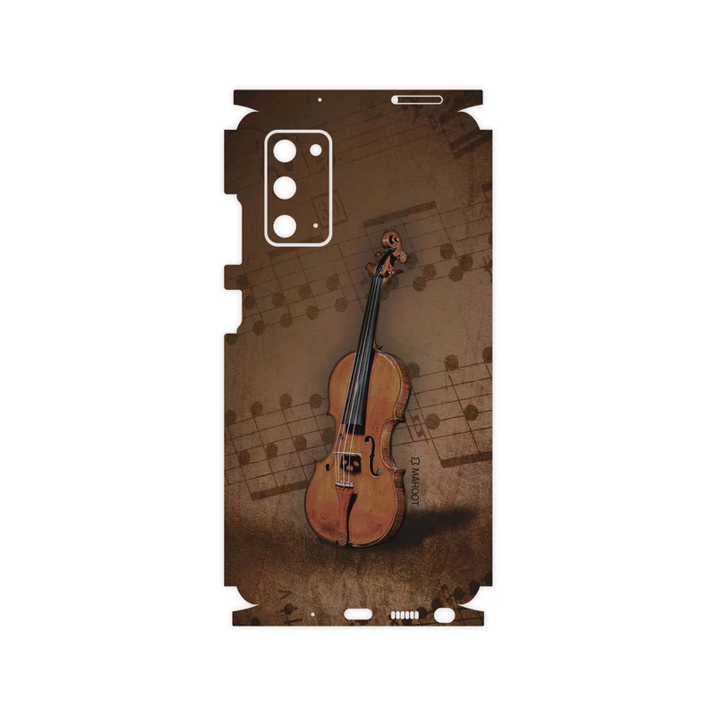 برچسب پوششی ماهوت مدل Violin-Instrument-FullSkin مناسب برای گوشی موبایل سامسونگ Galaxy Note20
