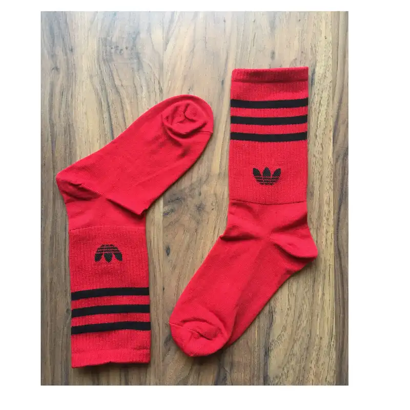 جوراب ورزشی زنانه مدل ساق دار کد A-R  رنگ قرمز