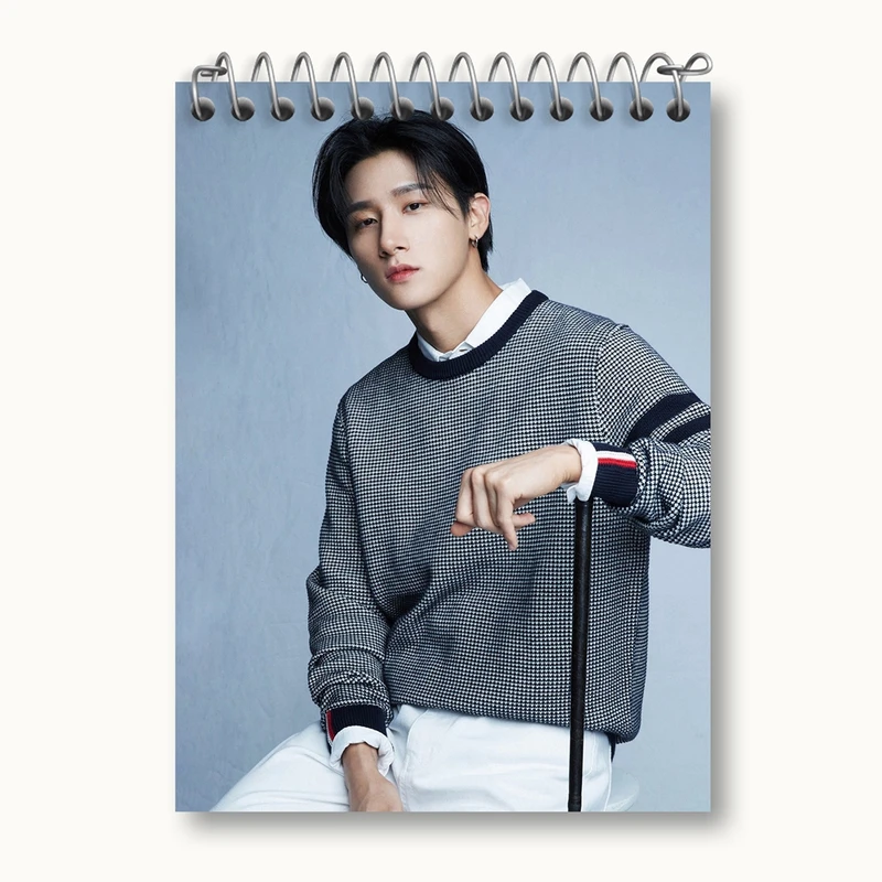 دفتر یادداشت 50 برگ خندالو مدل آی ام گروه مانستا اکس MONSTA X کد 21122