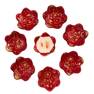 مجموعه ظروف هفت سین 8 پارچه کد F682
