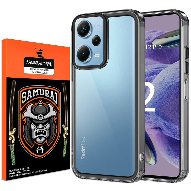 کاور سامورایی مدل Clear Pix مناسب برای گوشی موبایل شیائومی Redmi Note 12 Pro 5G / Poco X5 Pro 5G