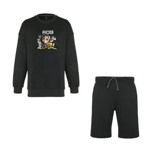 ست سویشرت و شلوارک مردانه سیکس زیرو ناین مدل 1091-94