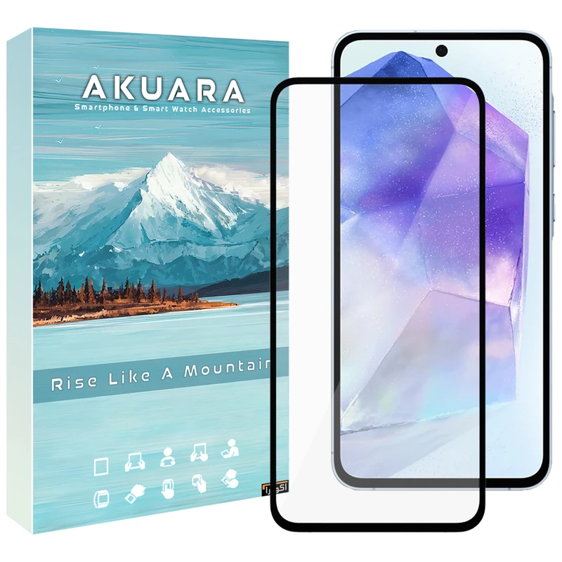 محافظ صفحه نمایش آکوآرا مدل Full AKU مناسب برای گوشی موبایل سامسونگ Galaxy A36 / A56 / S24 Fe