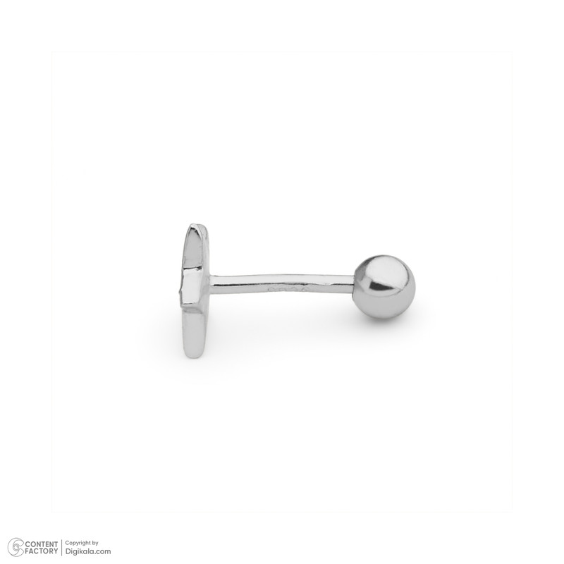پیرسینگ گوش نقره زنانه مایا ماهک مدل MSP069