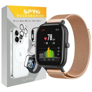 Sprig Milanese strap suitable for Amazfit BIP/ BIP S / BIP S Lite / BIP U / BIP U Pro