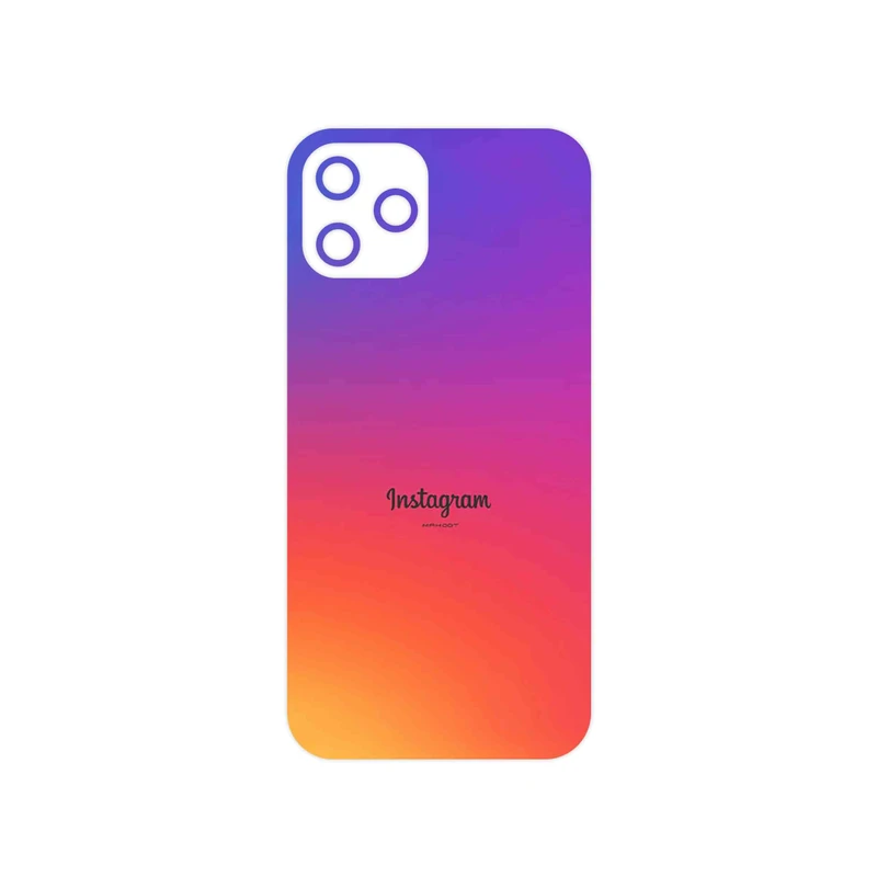 برچسب پوششی ماهوت مدل Instagram مناسب برای گوشی موبایل اپل iPhone 12 Pro