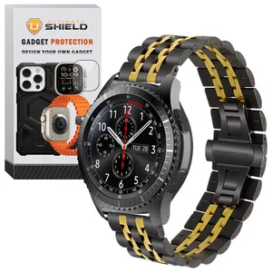 Ultimate Shield band model 7Row BCK suitable for Galaxy Watch 4/5/6/7/FE size 40/43/44/46/47mm smartwatch