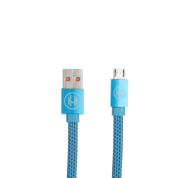 کابل تبدیل USB به microUSB اچ اند ام مدل C03 طول 0.2 متر