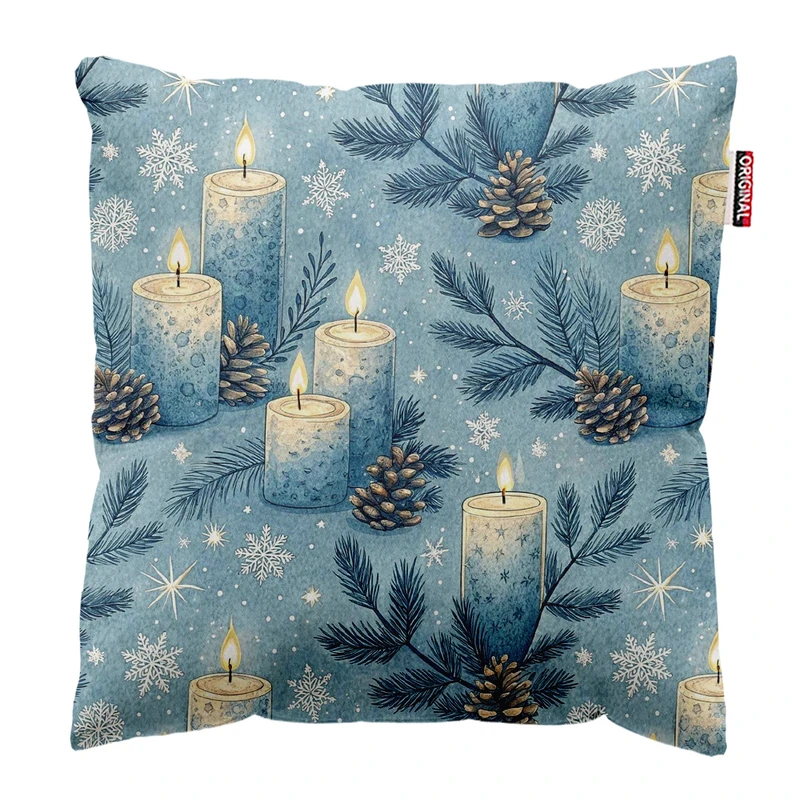 کوسن پاد آفرین مدل کریسمس کد PK402878 سایز 40*40 سانتی متر