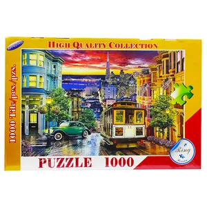 پازل 1000 تکه رینگ طرح منظره بهاری نیویورک
