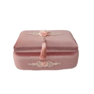 جعبه هدیه مخملی مدل مستطیل