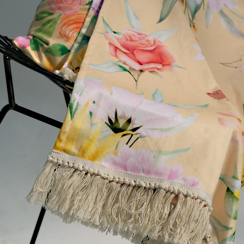 شال مبل طرح آفتابگردان کد F2SH1059 سایز 100x180 سانتی متر شال مبل طرح آفتابگردان کد F2SH1059 سایز 100x180 سانتی متر