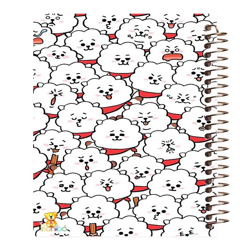 دفتر مشق 100 برگ بانیبو طرح ابر  کد 677