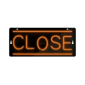 چراغ دیواری نئون دیزاین طرح Close-BL_ORG