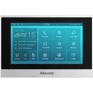 درب باز کن هوشمند آکووکس مدل Smart Intercom C313Wو 15 واحدی
