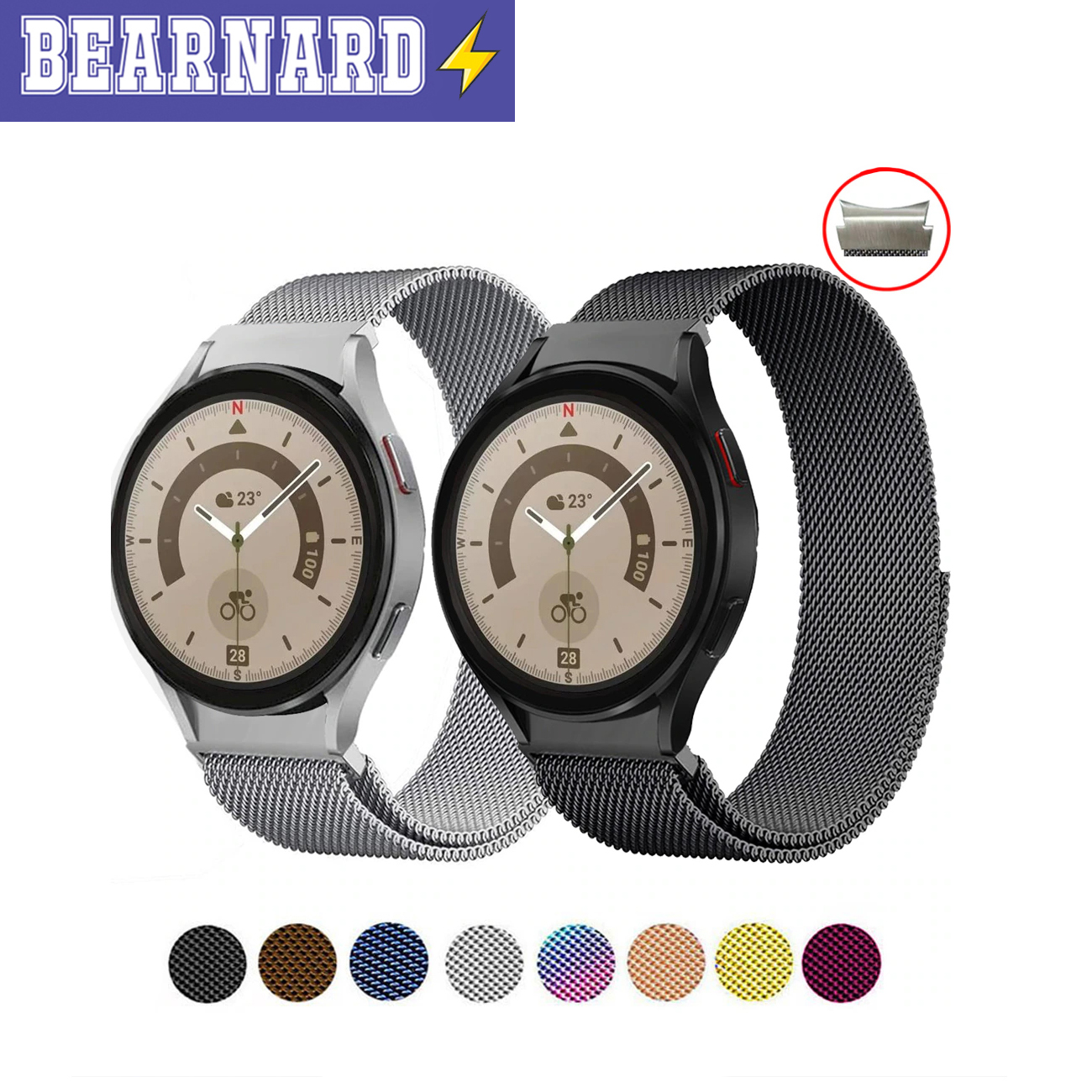 Amazfit gts milanese hot sale