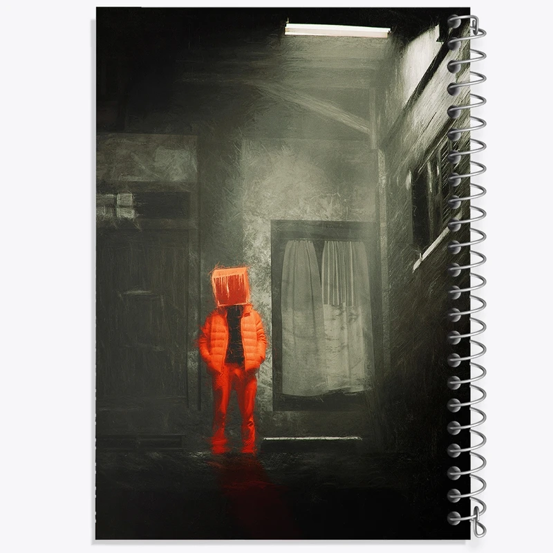 دفتر ژورنال نویسی 50 برگ خندالو مدل نقطه ای طرح مفهومی کد F21