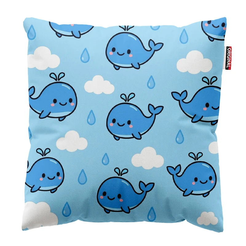  کوسن پاد آفرین طرح کارتونی بچگانه کد 5009 سایز 30*30 سانتی متر