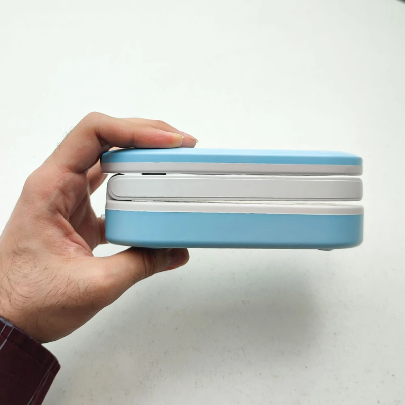 عکس شماره 7 : چراغ مطالعه شارژی مدل مولتی 3 حالته لمسی طرح تاشو جیبی کد 1936