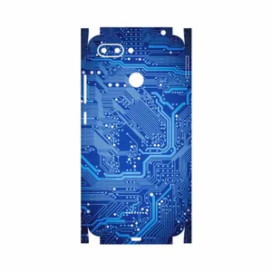 MAHOOT Blue Printed Circuit Board-FullSkin Cover Sticker for Xiaomi Redmi 6