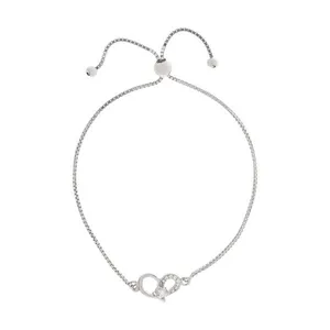 دستبند نقره زنانه کد 2032