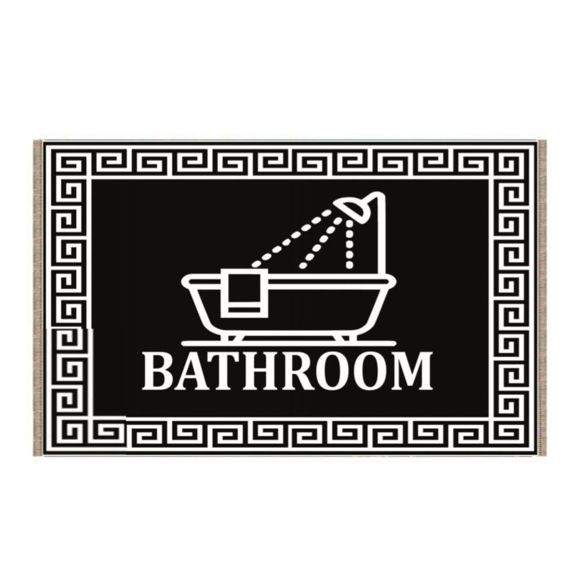 پادری طرح حمام وسرویس بهداشتی کد 45 سایز 50×80 سانتیمتر مجموعه دوعددی