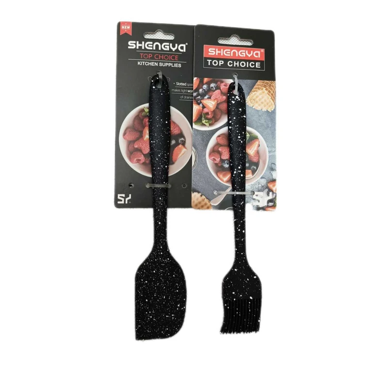 ست لیسک و قلم مو شنگیا مدل کهکشانی