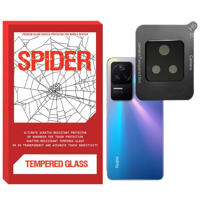  محافظ لنز دوربین اسپایدر مدل LNZ3D-S مناسب برای گوشی موبایل شیائومی Redmi K50 Pro