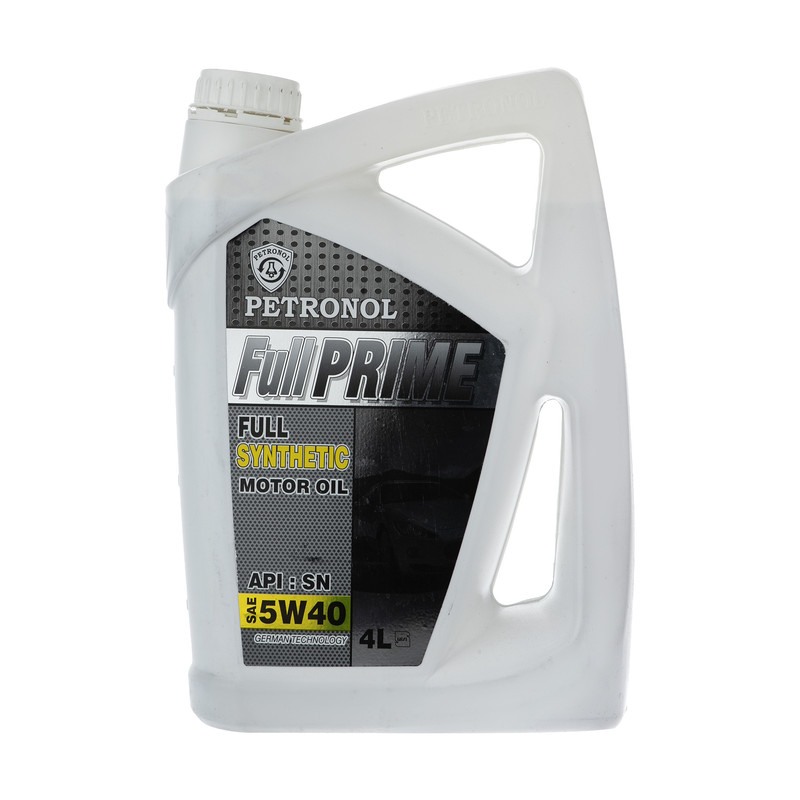 روغن موتور خودرو پترونول مدل  فول پرایم سینتتیک SAE 5W-40 ظرفیت 4 لیتر
