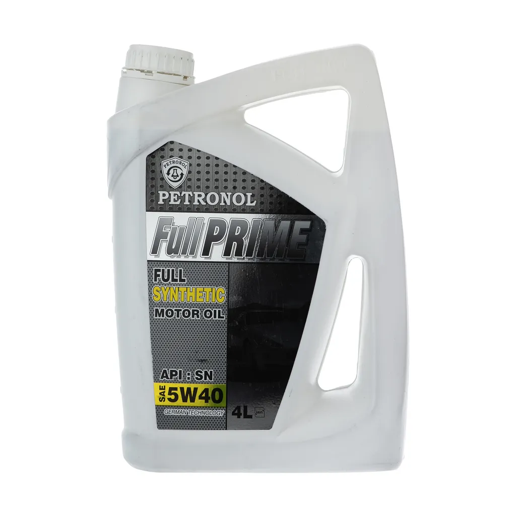 روغن موتور خودرو پترونول مدل فول پرایم سینتتیک SAE 5W-40 ظرفیت 4 لیتر