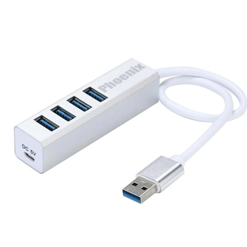 هاب چهار پورت USB 3.0 فونیکس مدل H-3017