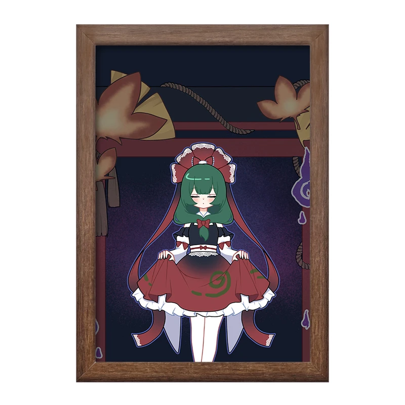 تابلو خندالو طرح بازی توهو (Touhou) کد 35788