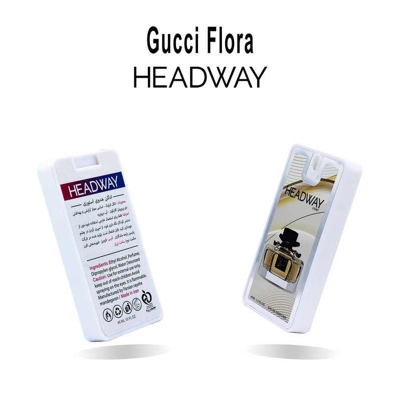 عطر جیبی زنانه هدوی مدل ورساچه برایت کریستال و گوچی فلورا حجم 45 میلی لیتر مجموعه 2 عددی