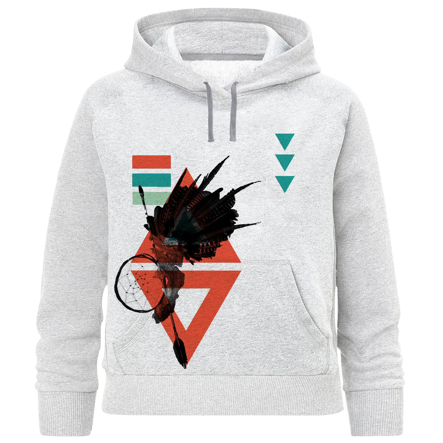 هودی پسرانه مدل انتزاعی A588