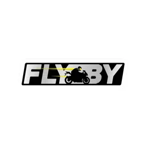 برچسب موتور سیکلت رایسان طرح FLYBY کد sm096