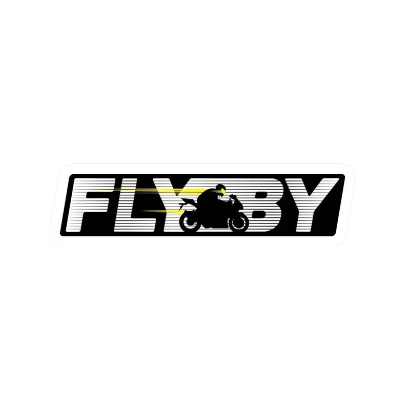 برچسب موتور سیکلت رایسان طرح FLYBY کد sm096
