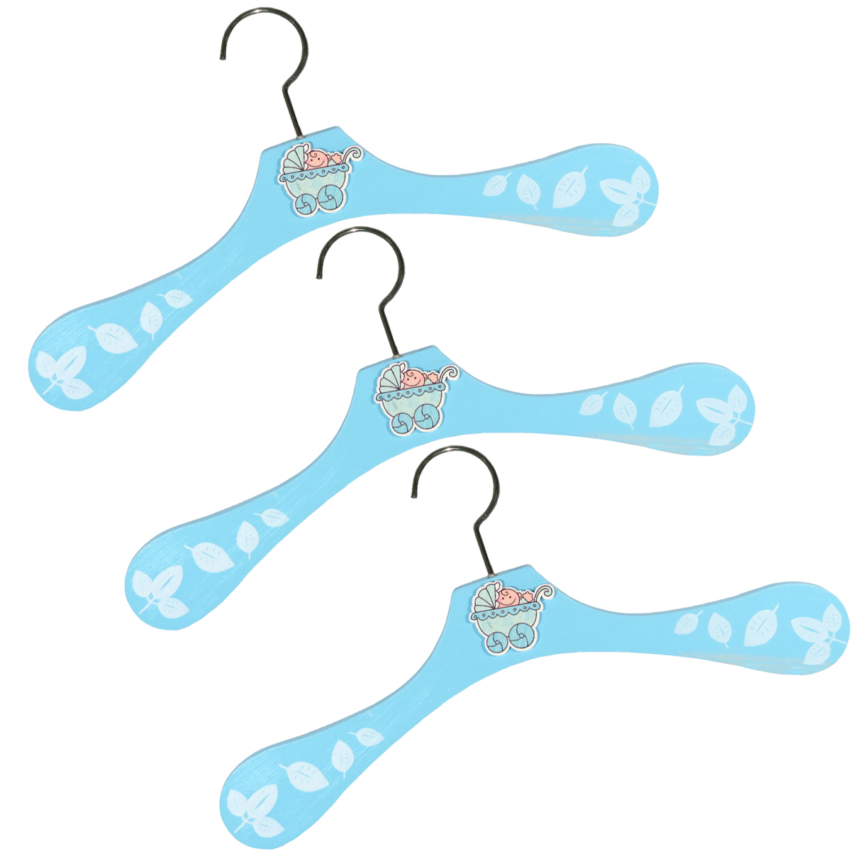 چوب لباسی نوزادی مدل BL -320  بسته 3 عددی
